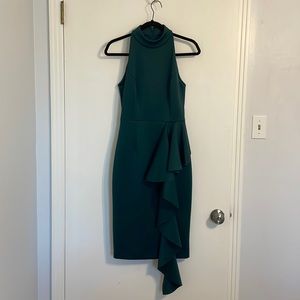 Eliza J Green Midi Dress